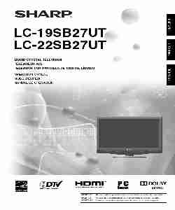 Sharp Flat Panel Television LC 19SB27UT-page_pdf